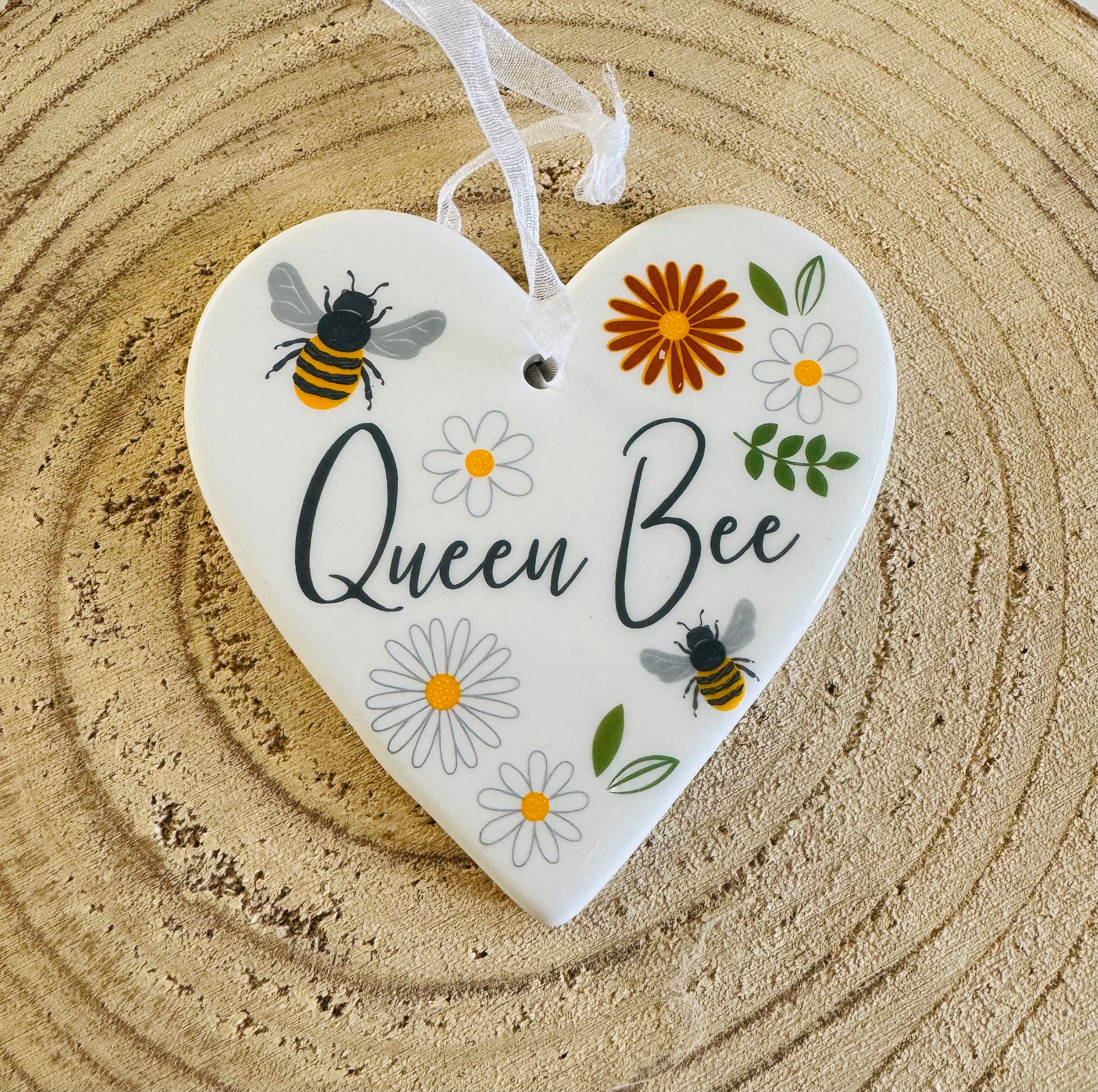 Bee hanging ceramic decoration 🐝 lol