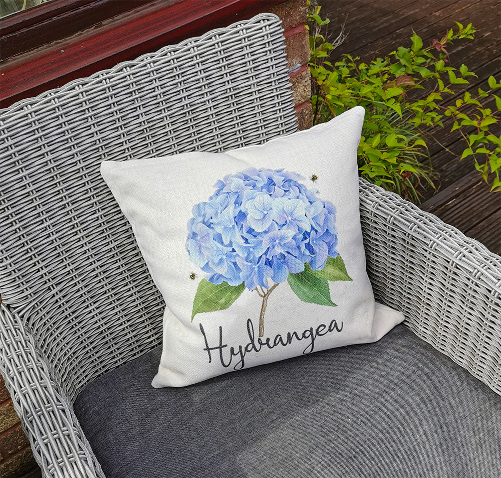 Hydrangea throw best sale pillows
