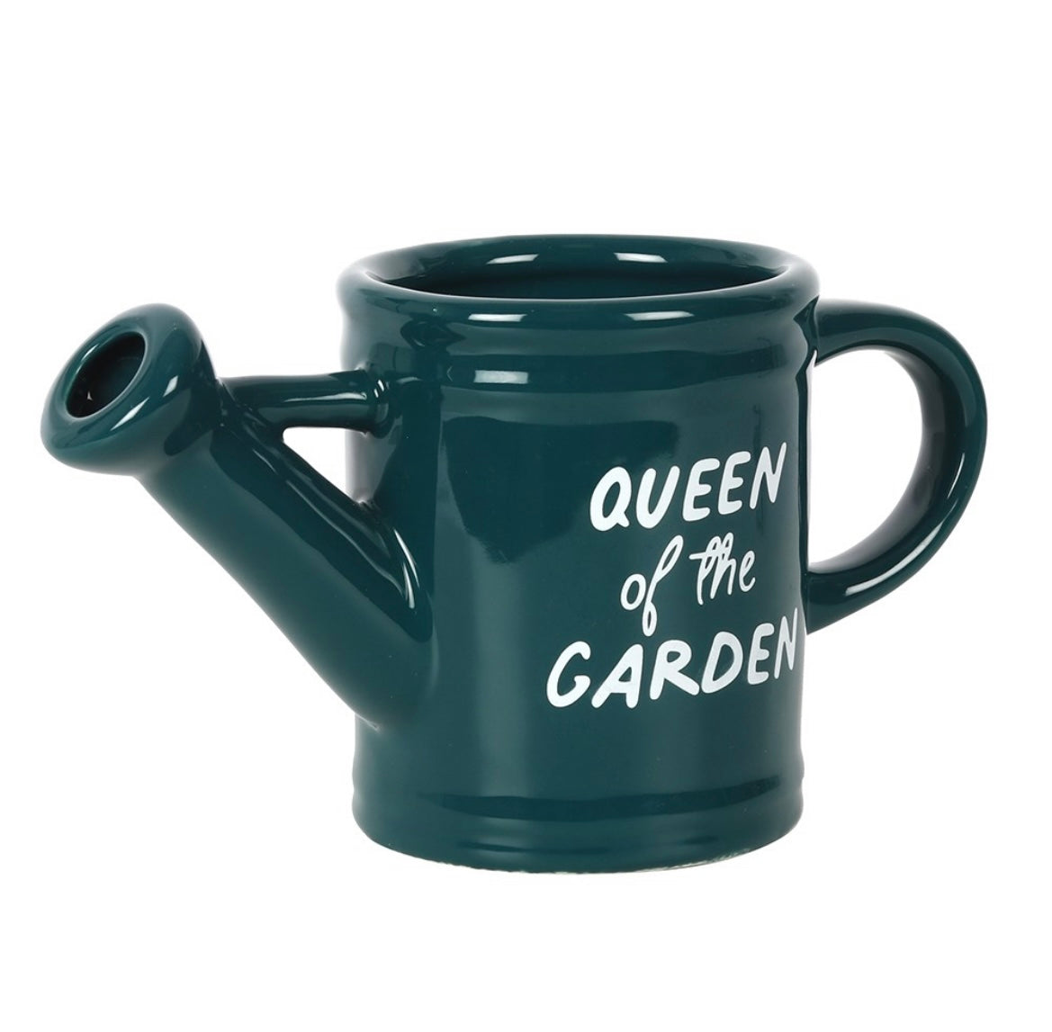 Queen of the garden watering can mug