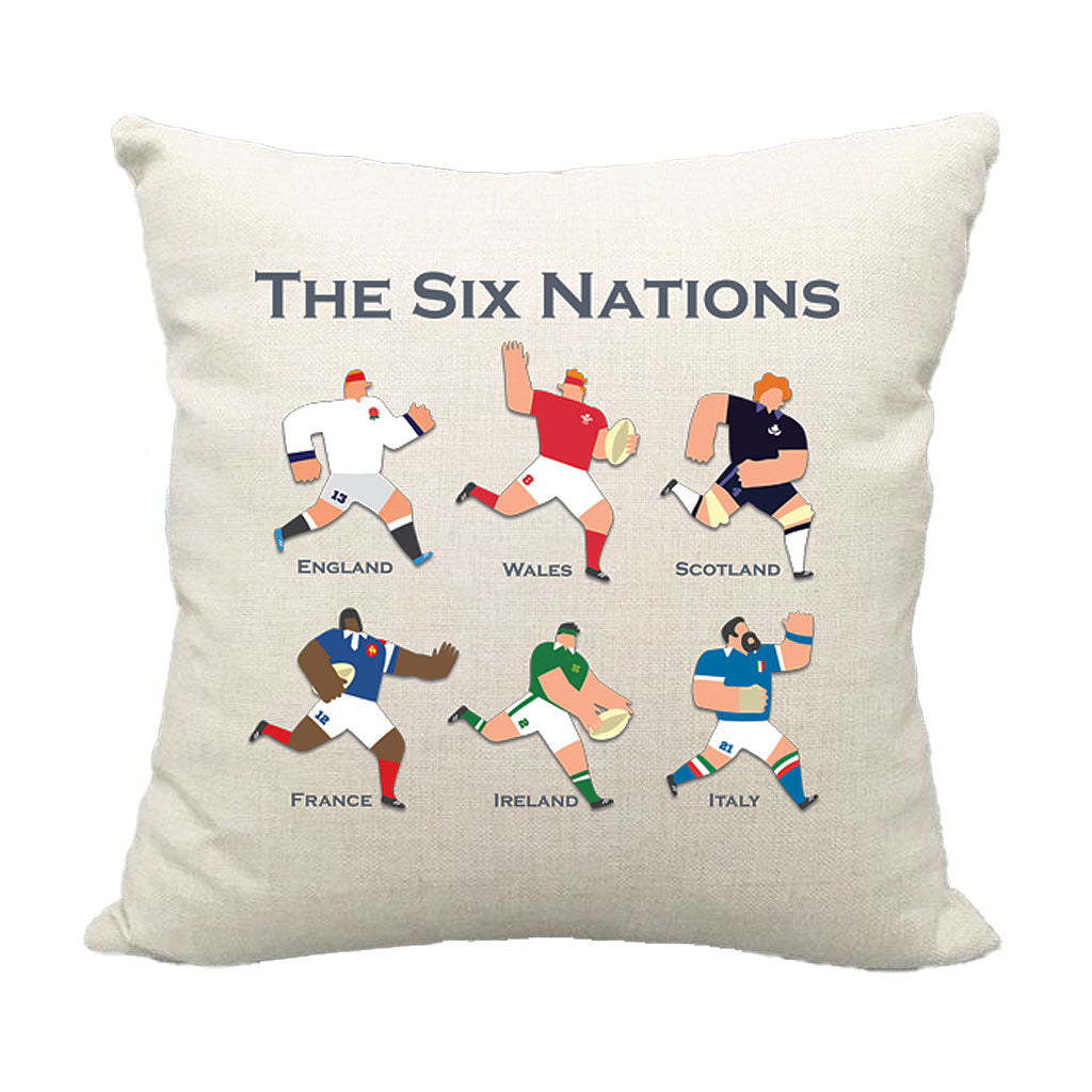 Six Nations Rugby Cushion