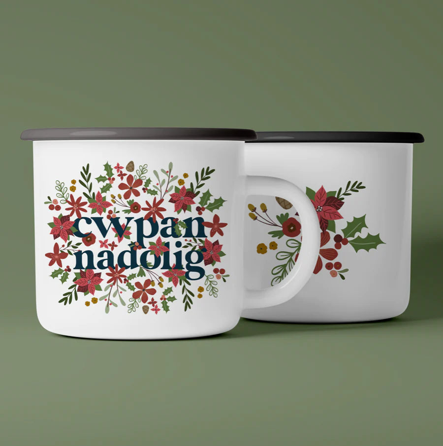 Cwpan Nadolig Ceramic Mug