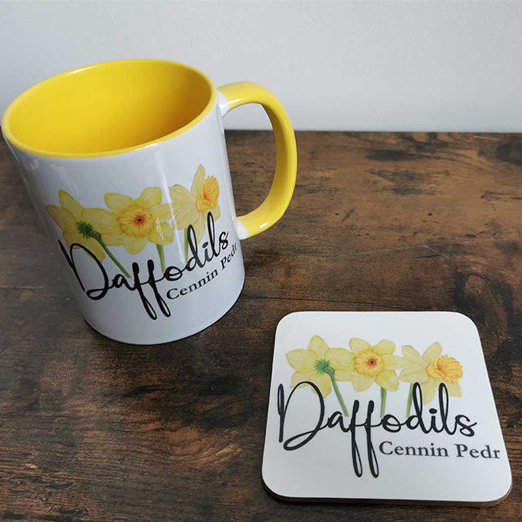 Daffodil - Cennin Pedr Coaster