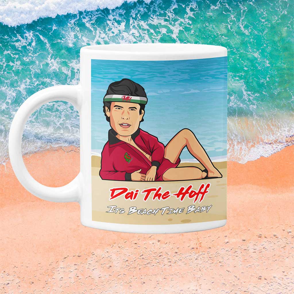 Dai The Hoff It's Beach Time Baby Mug