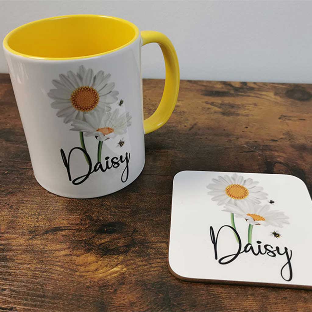 Daisy Flower Coaster