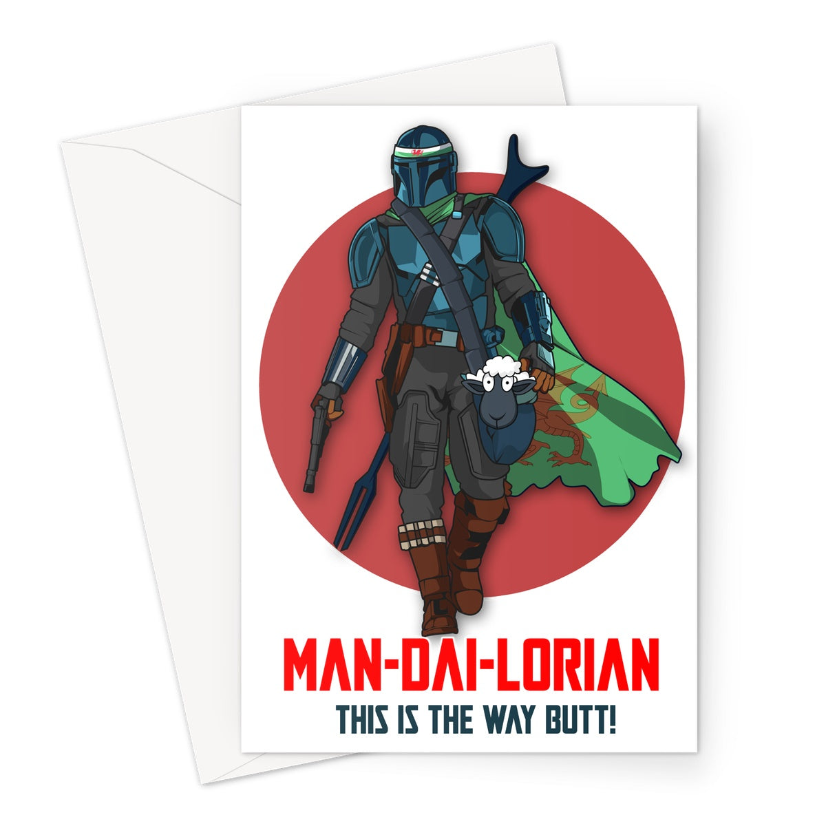 ManDaiLorian Greeting Card
