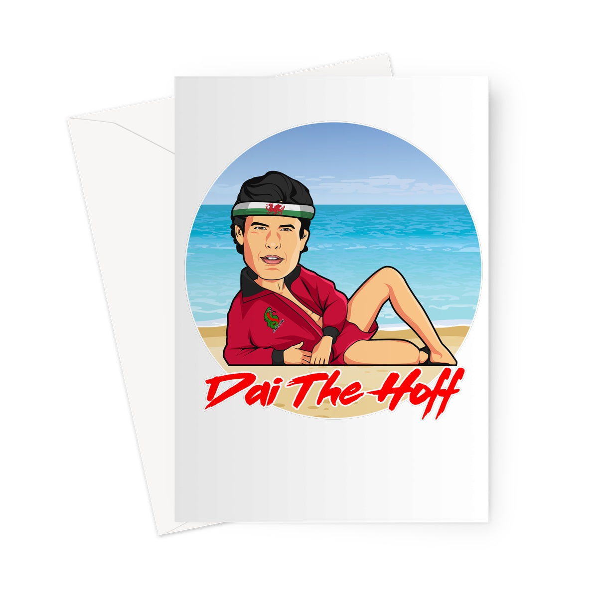 Dai The Hoff Greeting Card