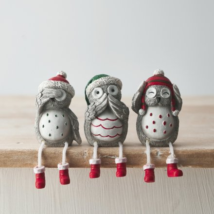 Owl Sitters - Set of 3