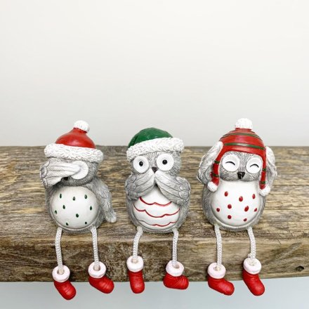 Owl Sitters - Set of 3