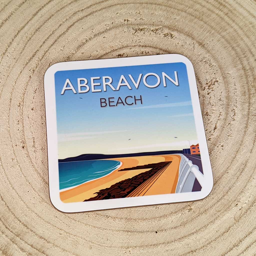 Aberavon Beach Mug and Coaster
