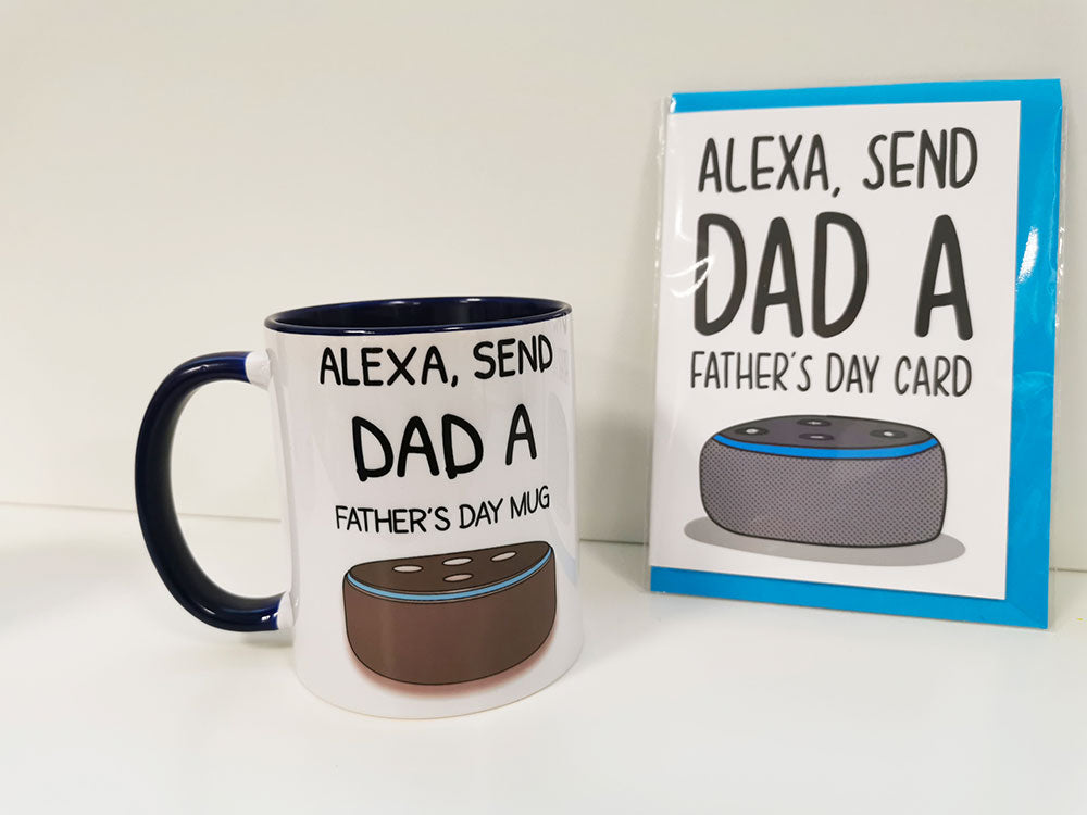 Alexa Send a Father's Day Mug