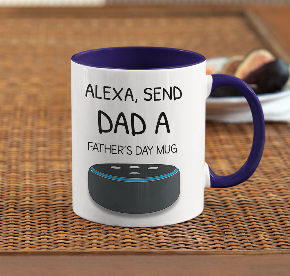 Alexa Send a Father's Day Mug