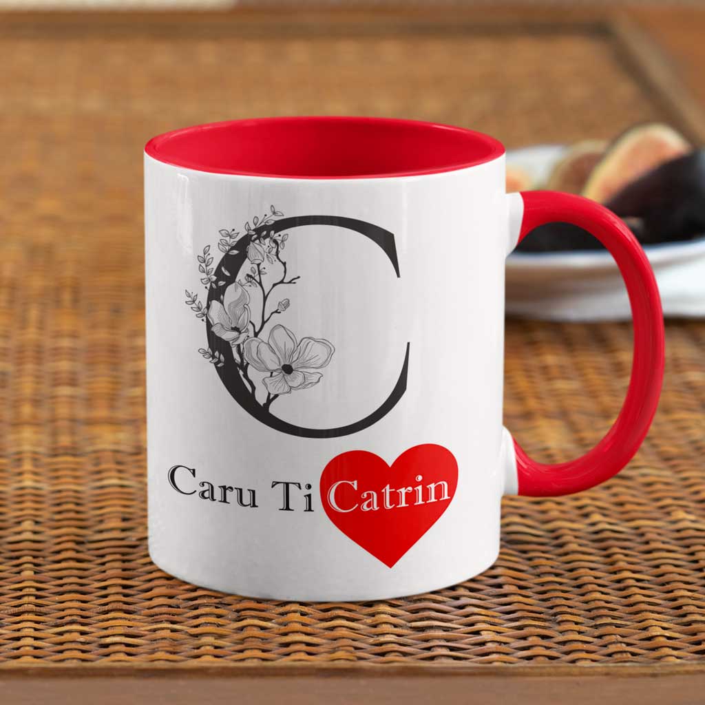 Caru ti Personalised Mug and Coaster