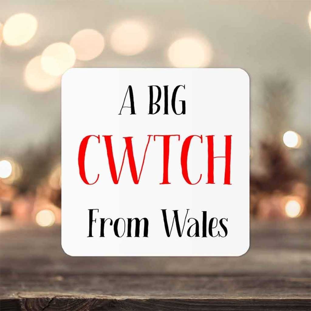 A Big Cwtch from Wales Bundle - Cushion, Mug and Coaster