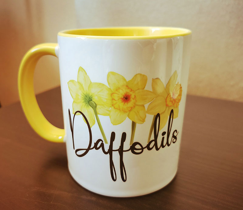 Daffodils Flower Mug