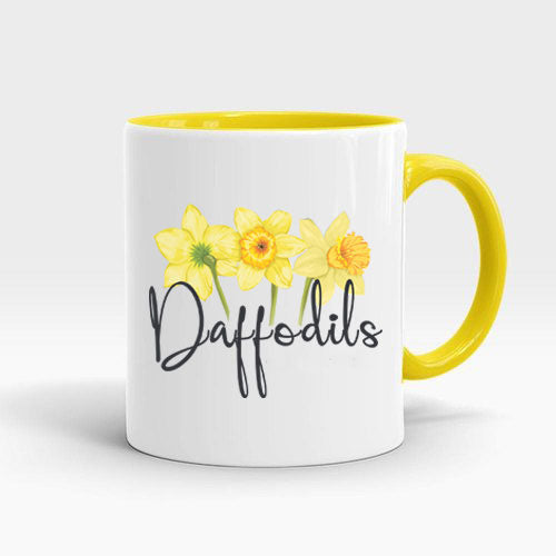 Daffodils Flower Mug
