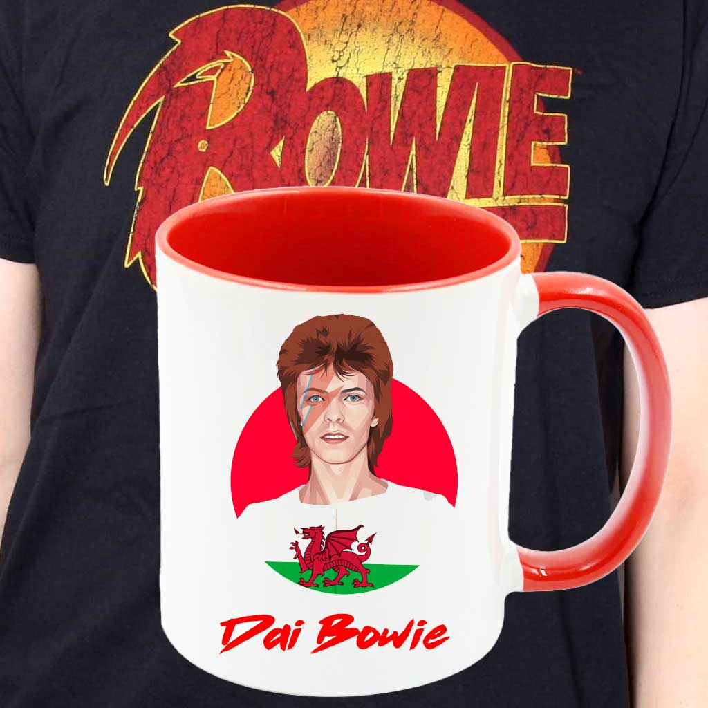 Dai Bowie Mug and Coaster Set