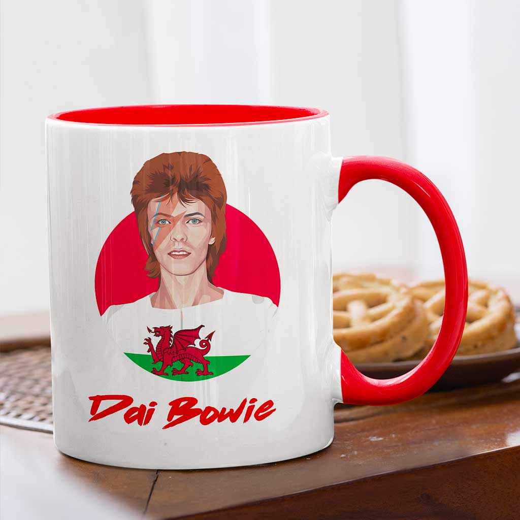 Dai Bowie Mug and Coaster Set