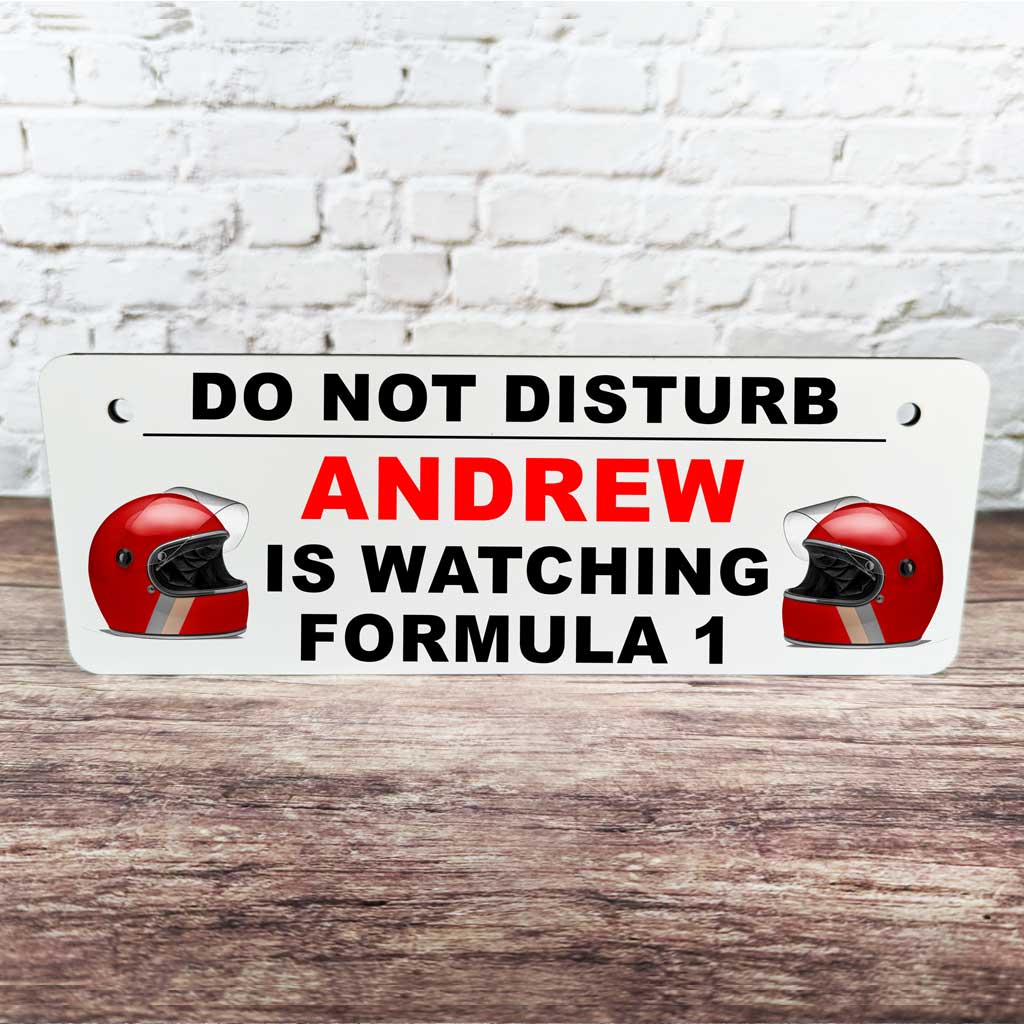 Personalised Do Not Disturb...Watching Sign