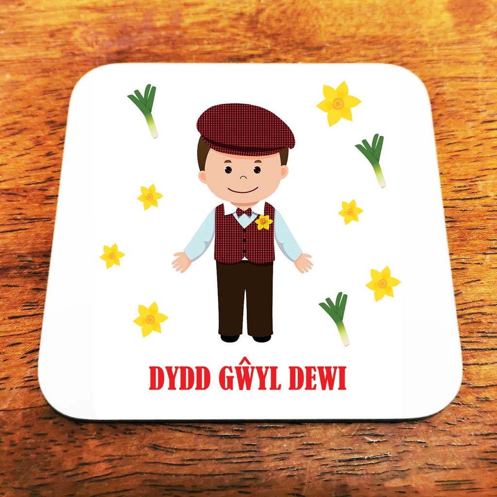 The little Welsh Boy Mug and Coaster