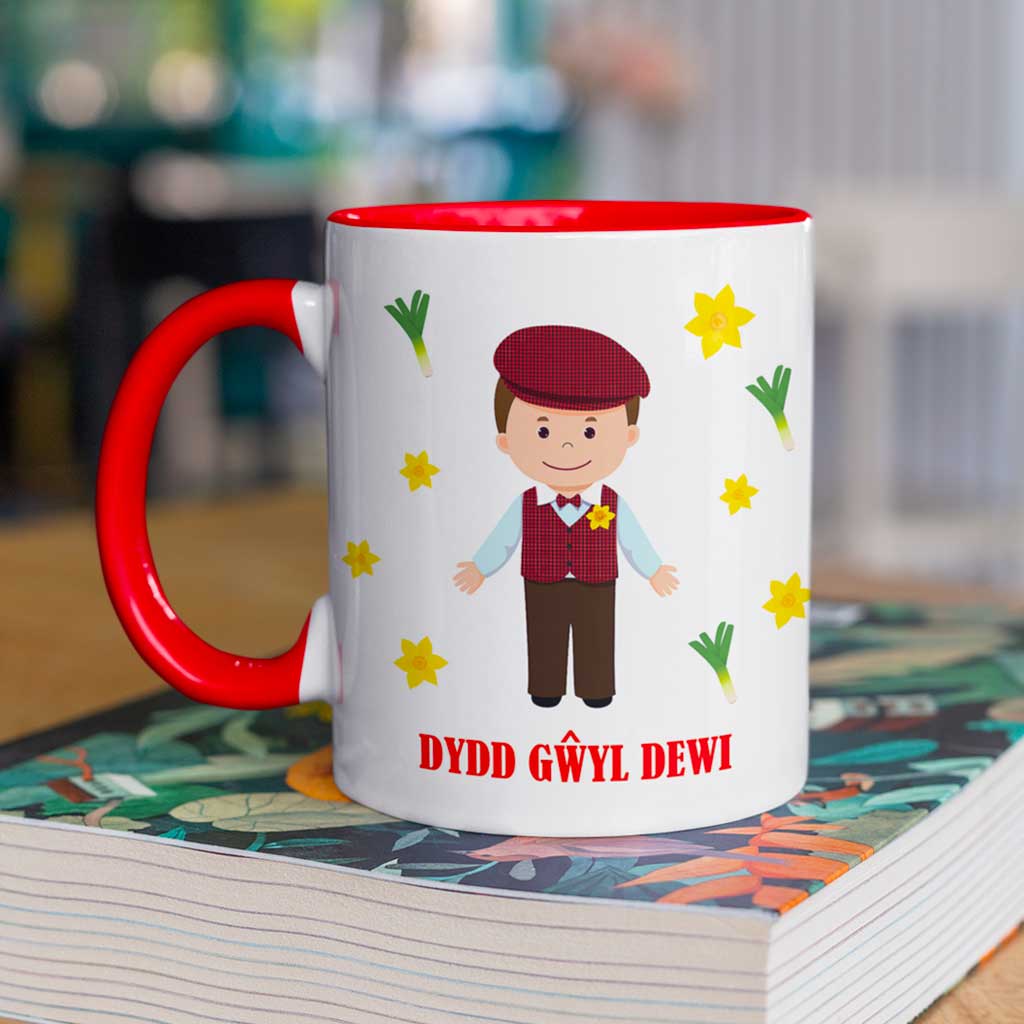 The little Welsh Boy Mug and Coaster