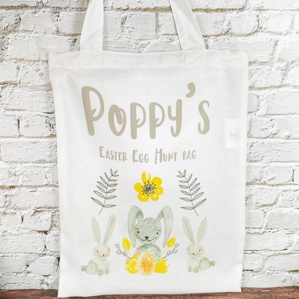 Easter Bunny Personalised Tote Bag