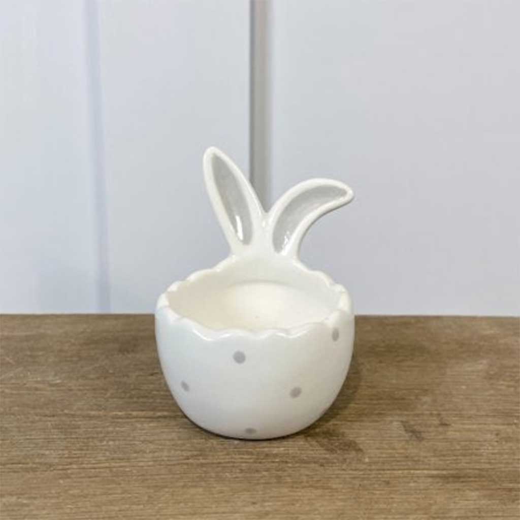 Egg Cup with Rabbit Ears