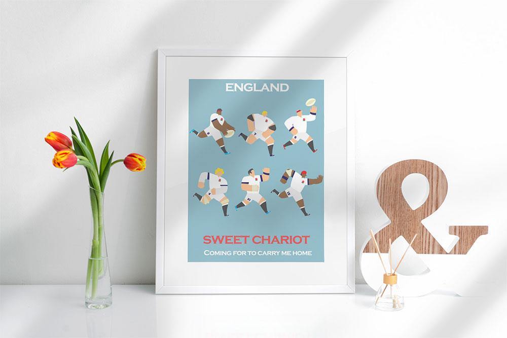 Six Nations Rugby National Anthem Team Prints - Lush and Tidy 