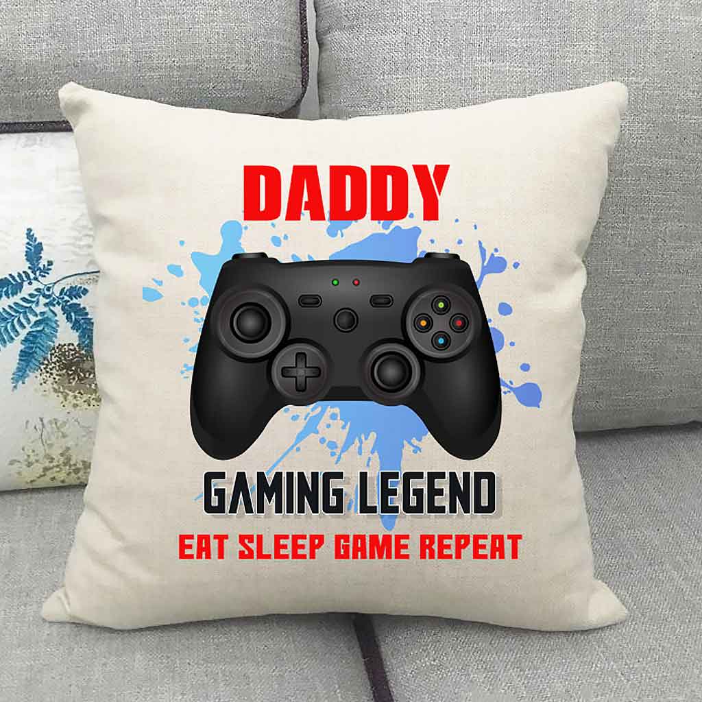 Personalised Gaming Legend Cushion