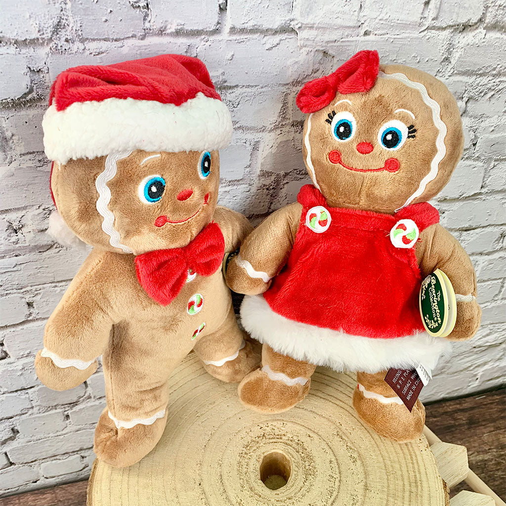 Holly & Jolly Gingerbread couple