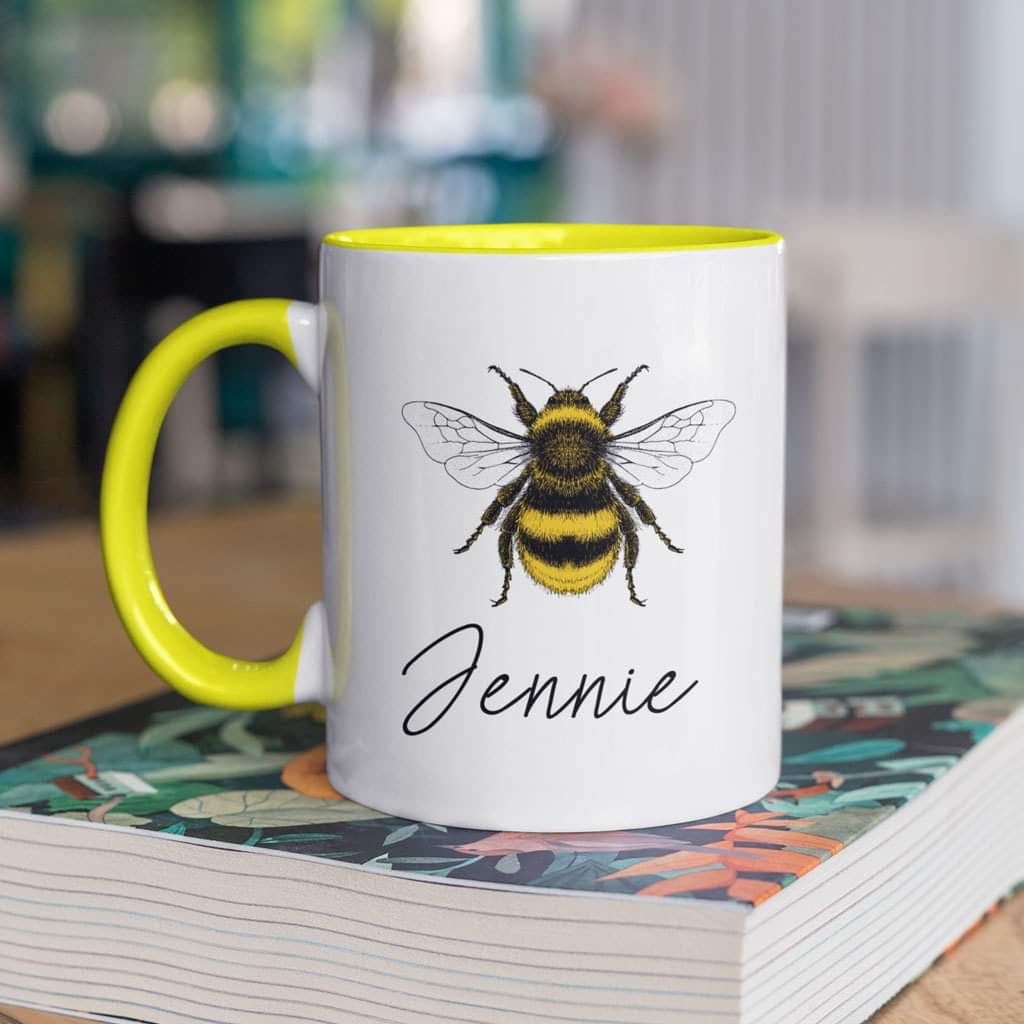 Personalised Bee Mug 🐝