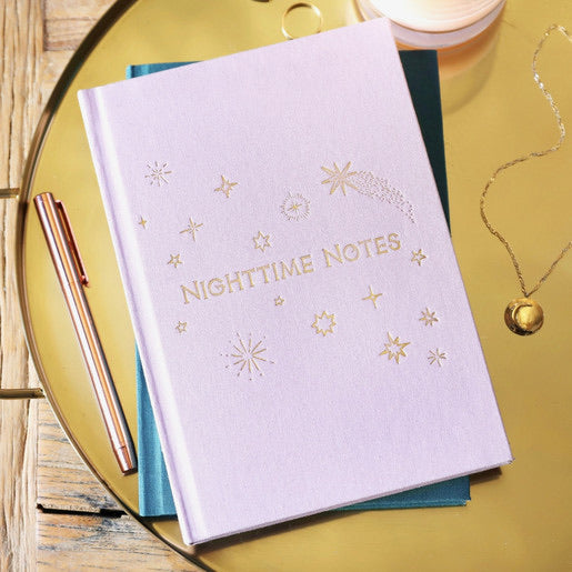 Two Way 'Morning and Night' pink Notebook