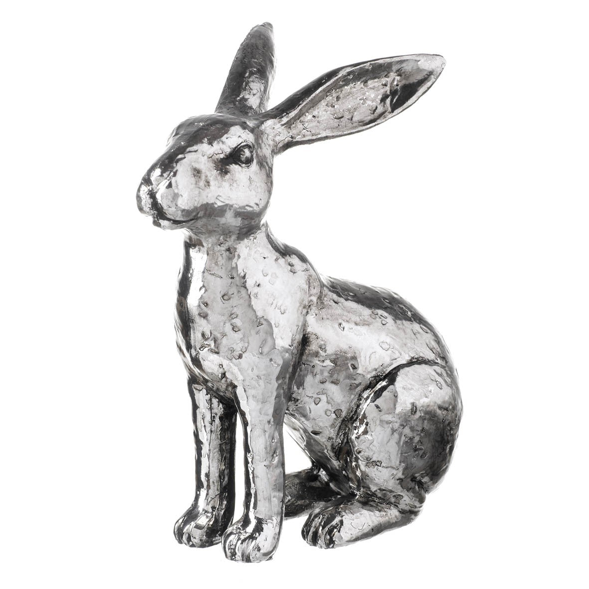 Silver Resin Rabbit