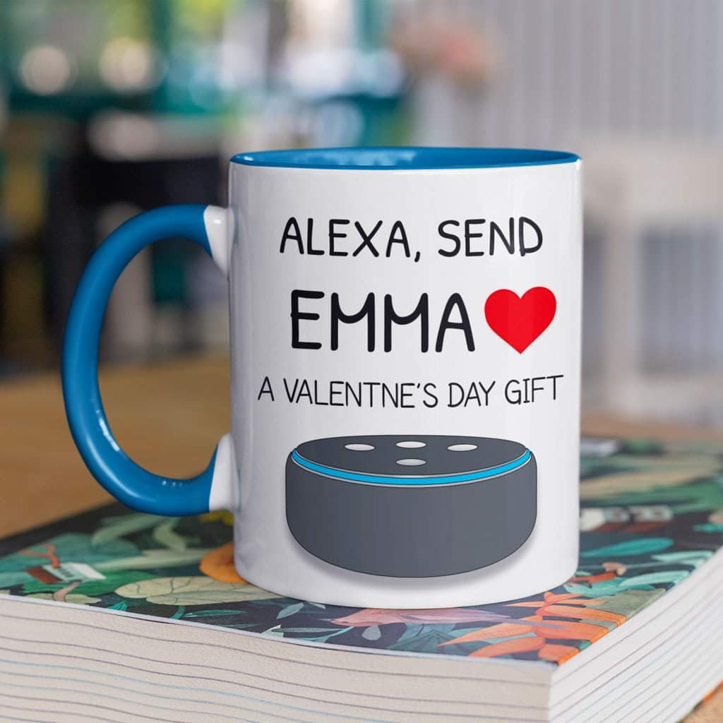 Alexa Send a Valentine’s Day Mug