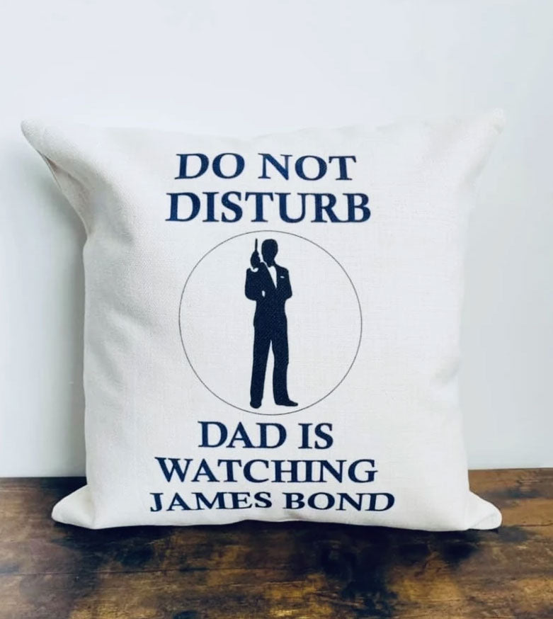 Do not Disturb Personalised Film/TV Cushion