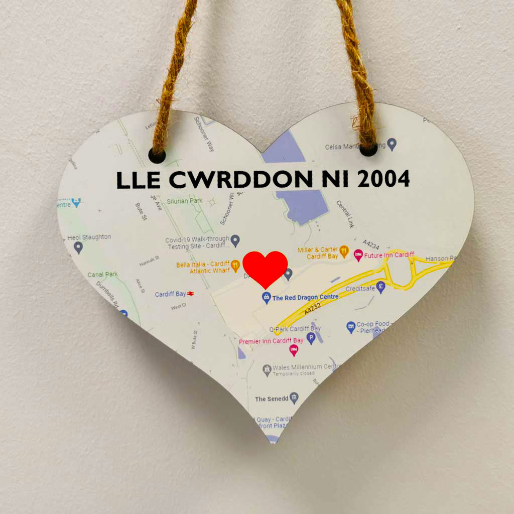 Lle Cwrddon Ni Calon Map Cariad