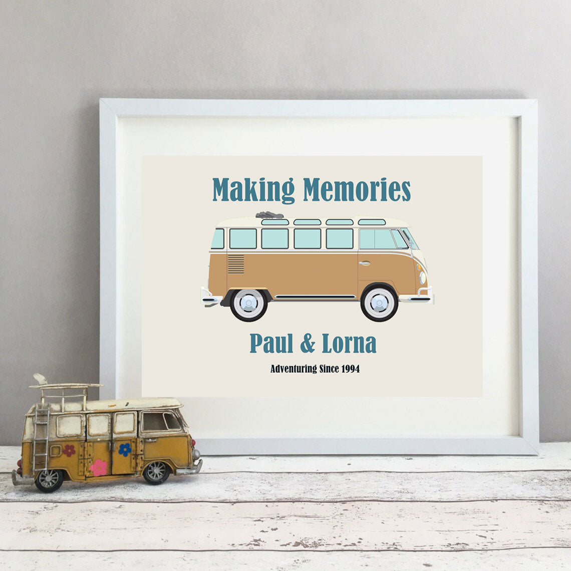 Personalised Making Memories VW Print