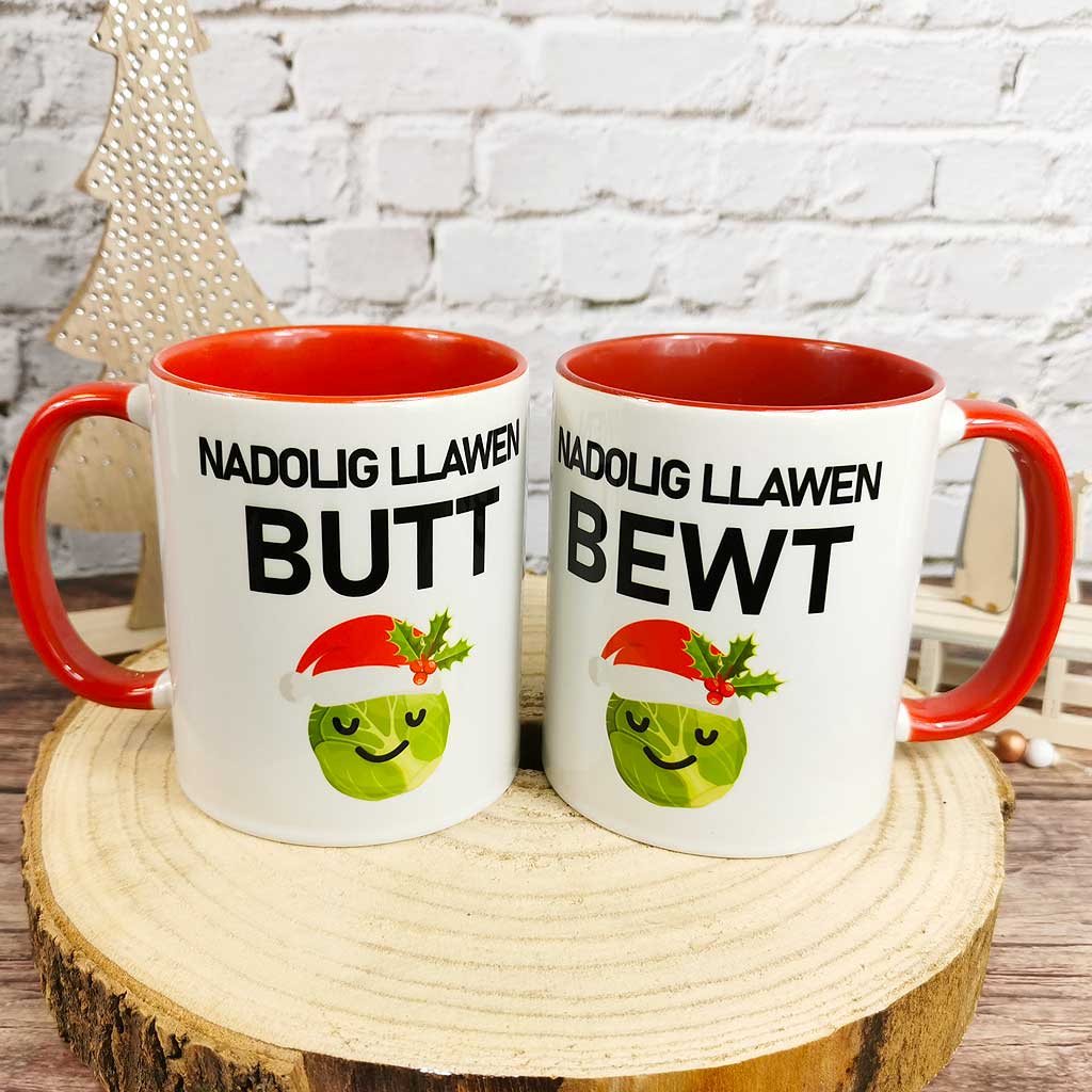 Nadolig Llawen Sprout Mug