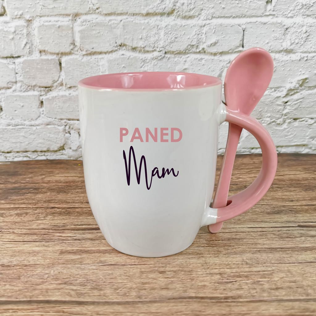 Personalised Paned Mug and Spoon