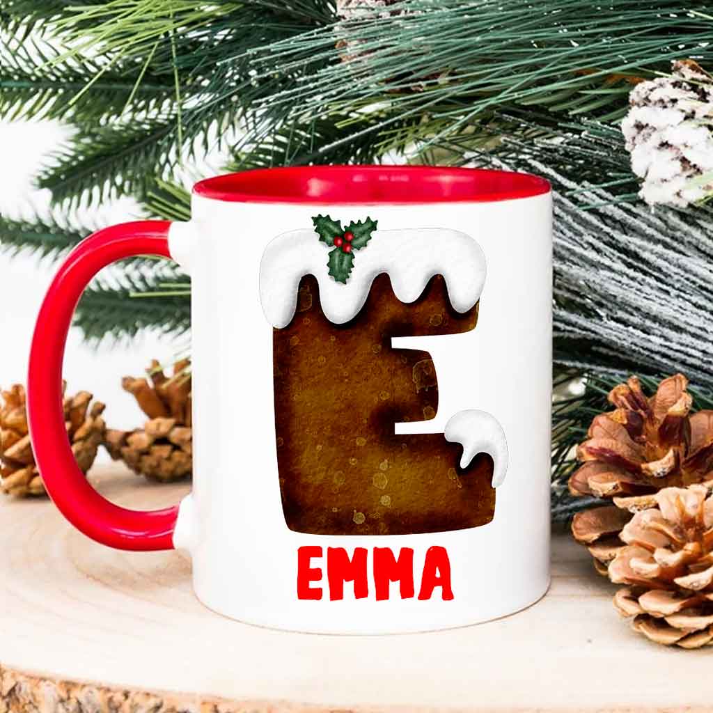 Personalised Christmas Pudding Mug