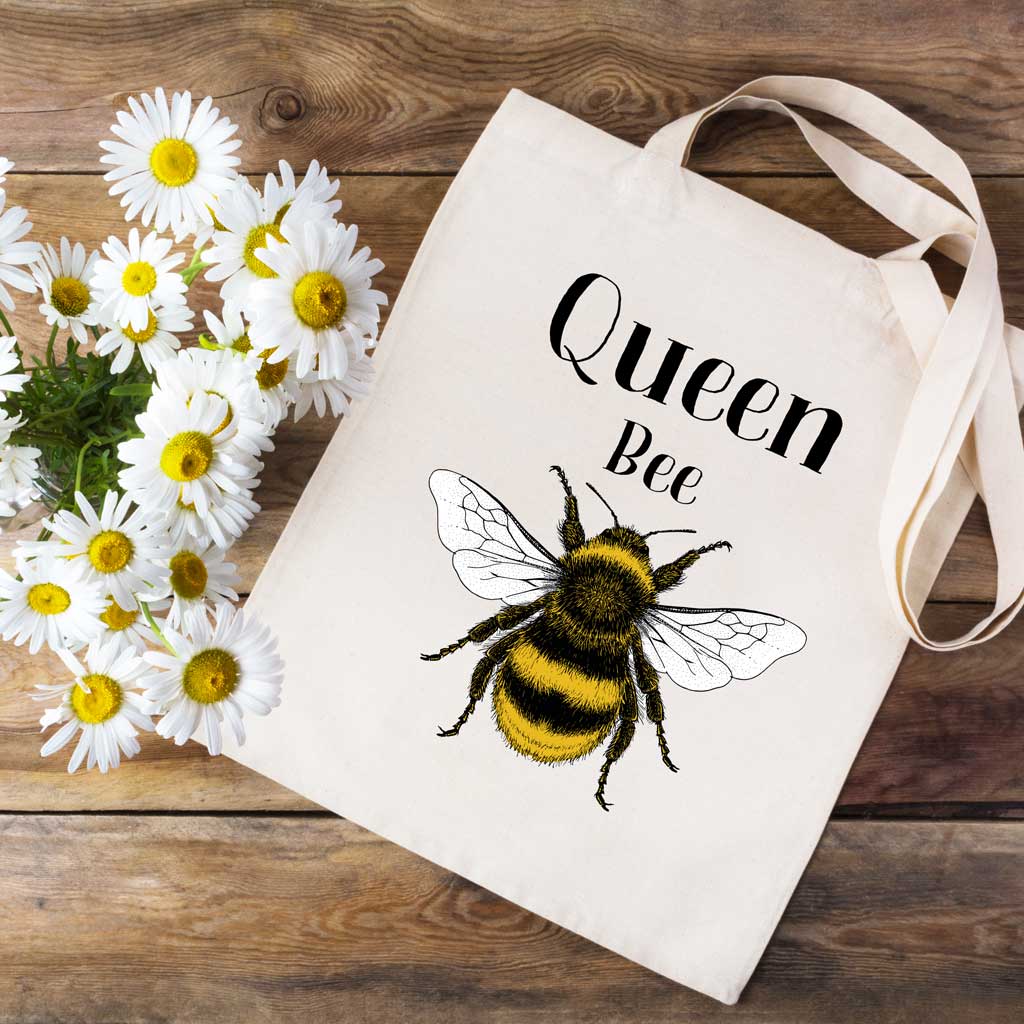Queen Bee Tote Bag
