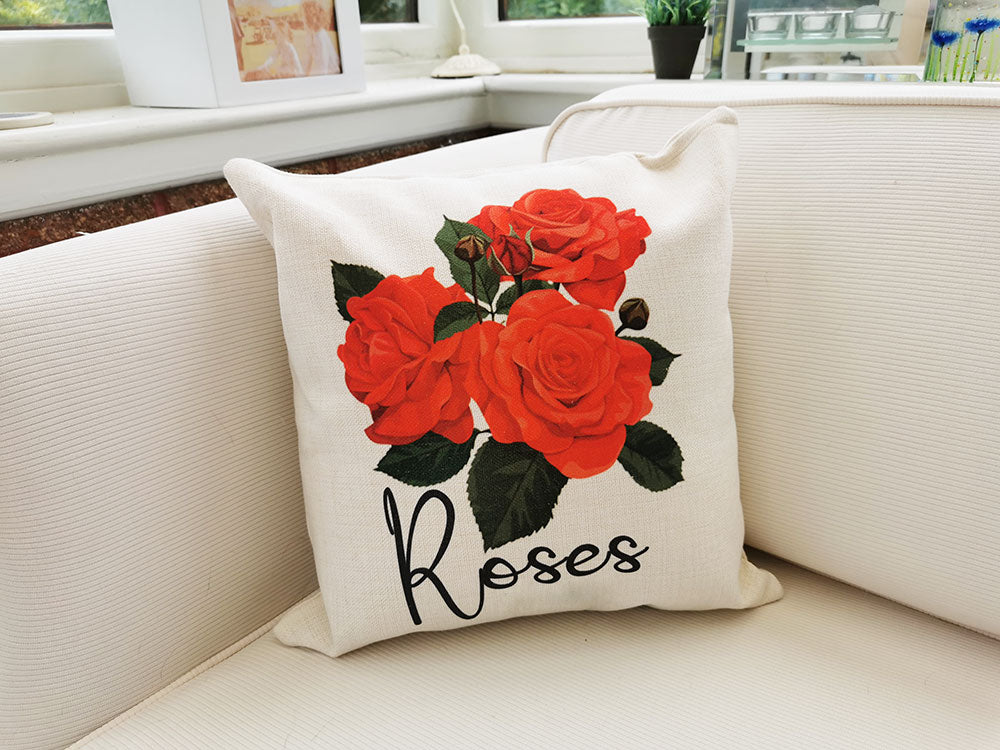 Rose Flower Cushions