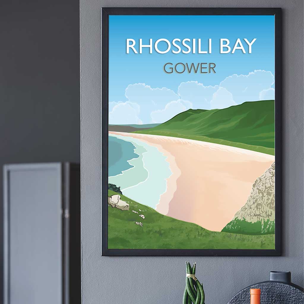 Rhossili Bay Print