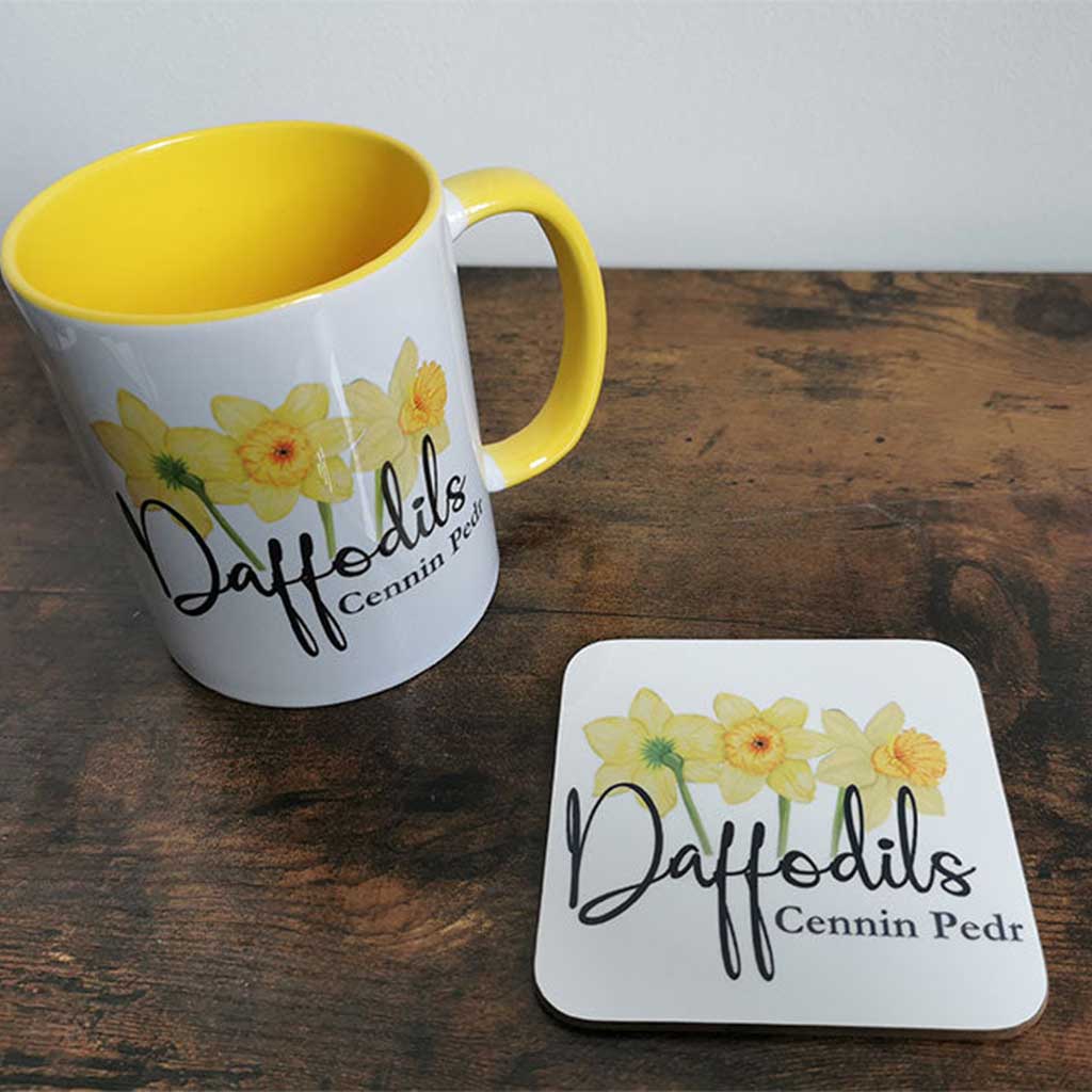 Daffodil Bundle -  Cushion, Mug and Coaster
