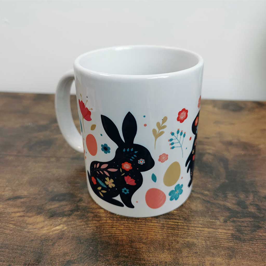 Flower Bunny Mug