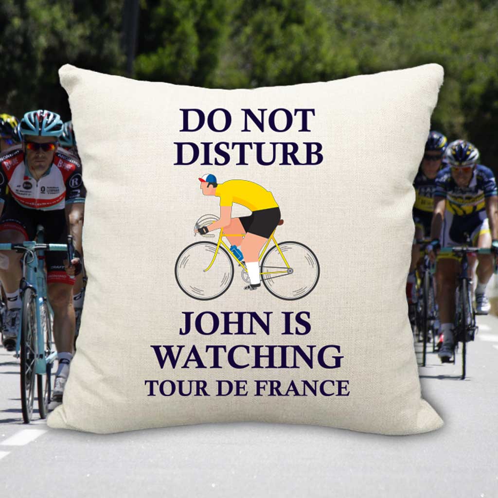 Do not Disturb Personalised Sports Cushion