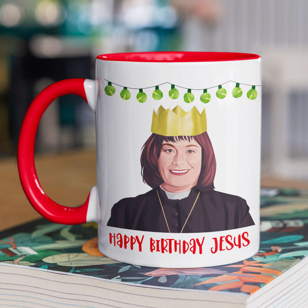 Geraldine Dibley Christmas Mugs