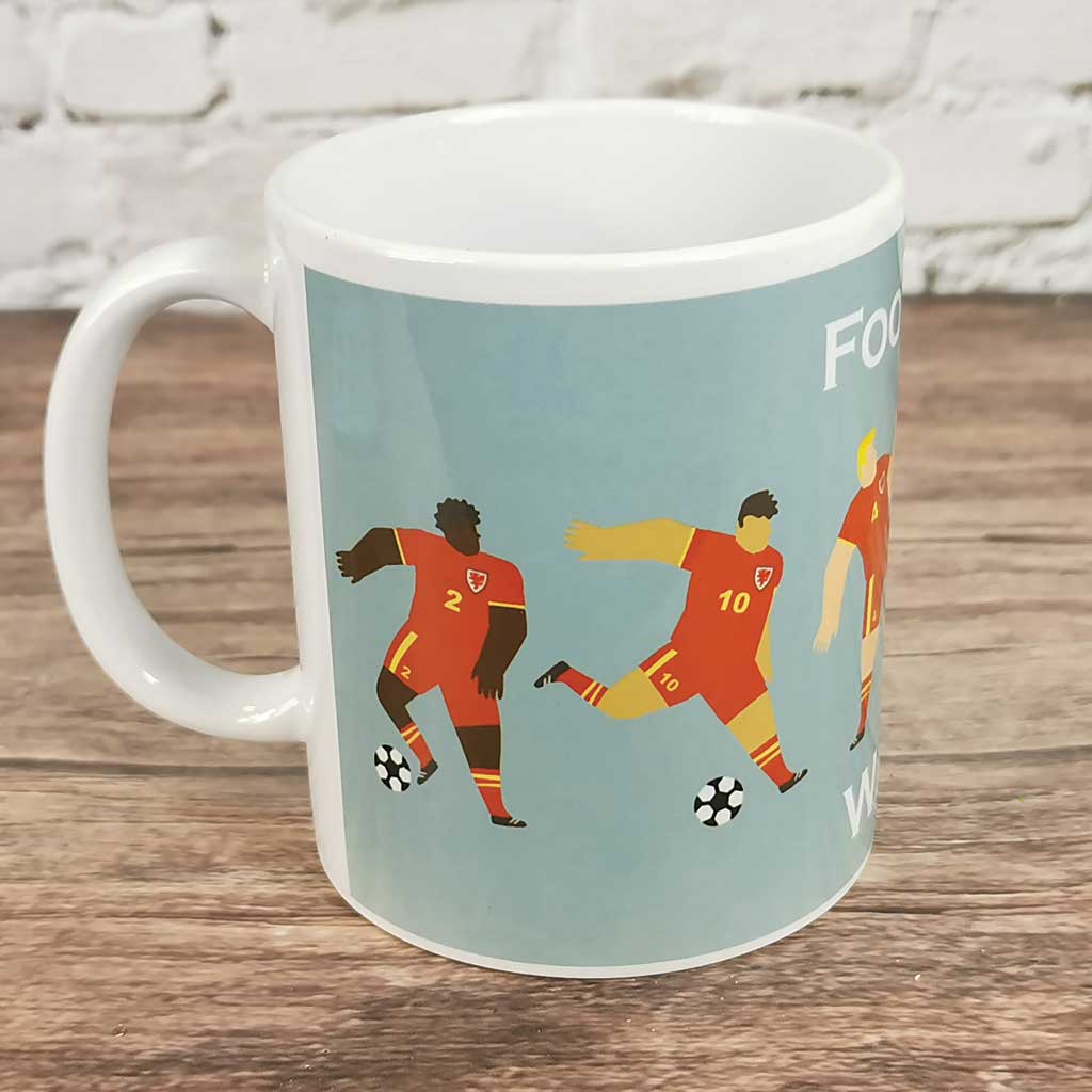 Wales Football Mug and Coaster Set