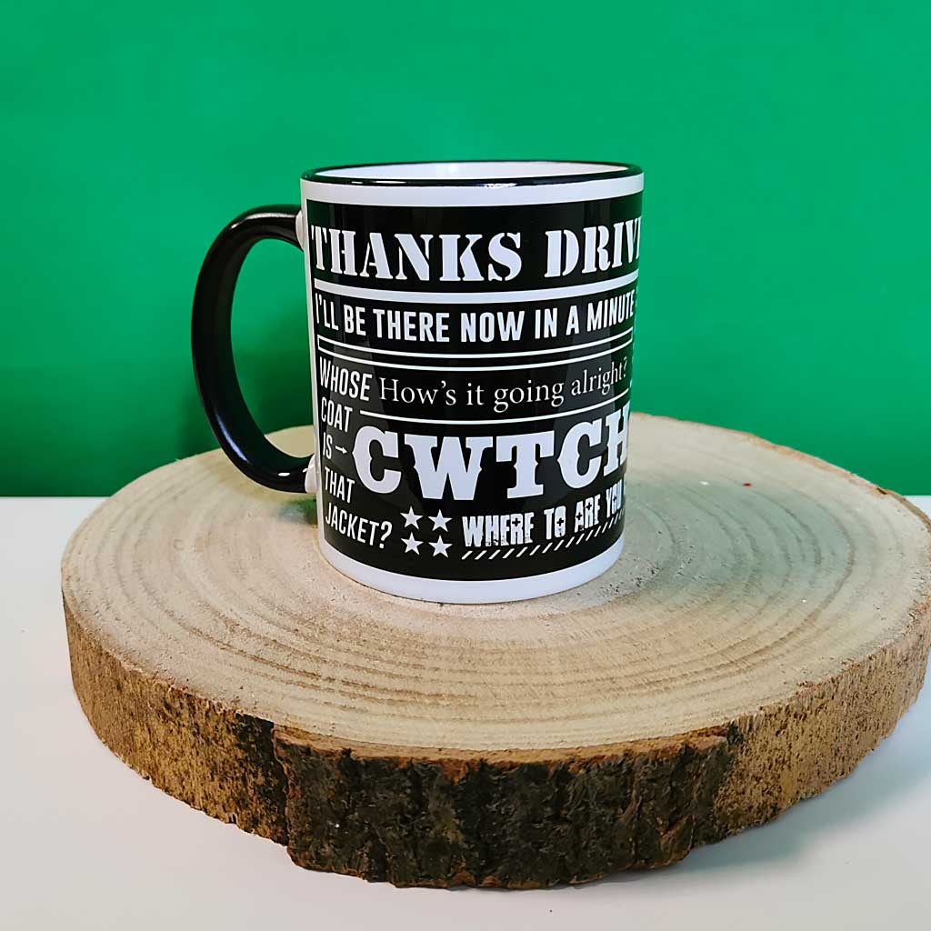 Traditional Welsh Sayings, Welsh Slang Mug